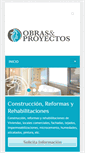 Mobile Screenshot of obrasyproyectoscb.com